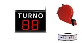 Kit Turnomatic Inalámbrico + Dispensador De Nuemros+1 Rollo