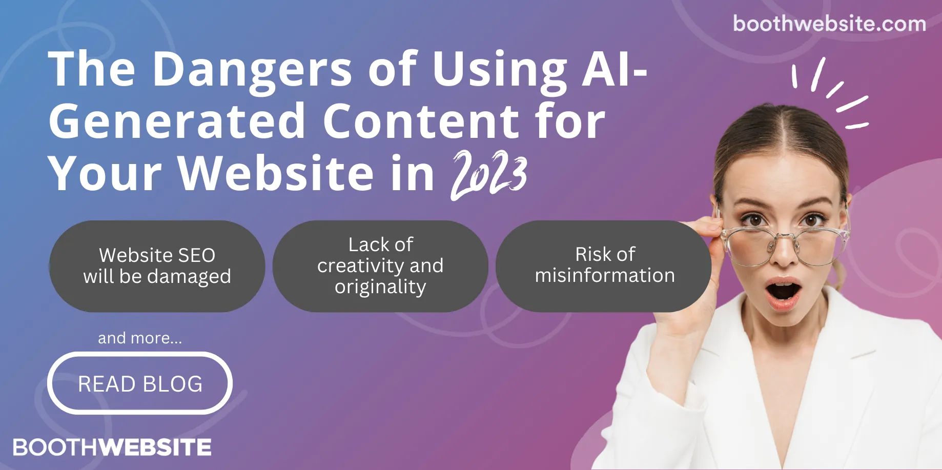 The Dangers of Using AI Generated Content for Your Website in 2023