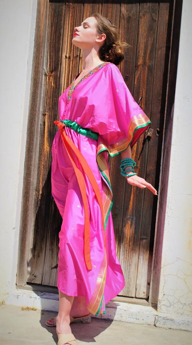 Pink caftan outlet