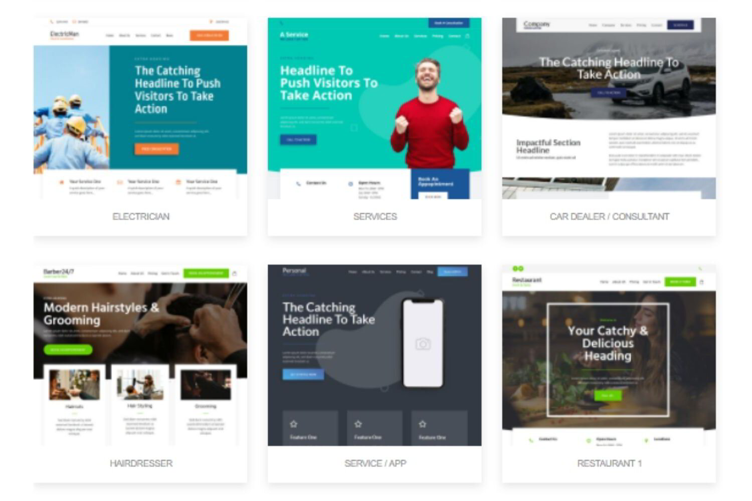 Website Templates - Professional, Unique, Fast and Easy-to-use