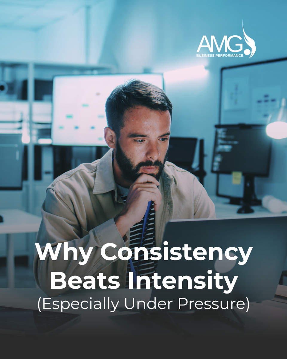 Why Consistency Beats Intensity: Performance That Holds Under Pressure