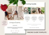 Service Pricing Template 