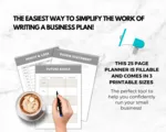 Business Plan Template | Simplify Your Planning Process and Unleash Your Business Potential 