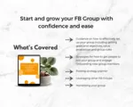 Facebook Group Workbook, Planner, and Training for Community Growth and ...
