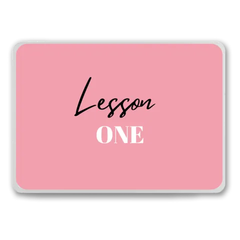 Lesson One Image