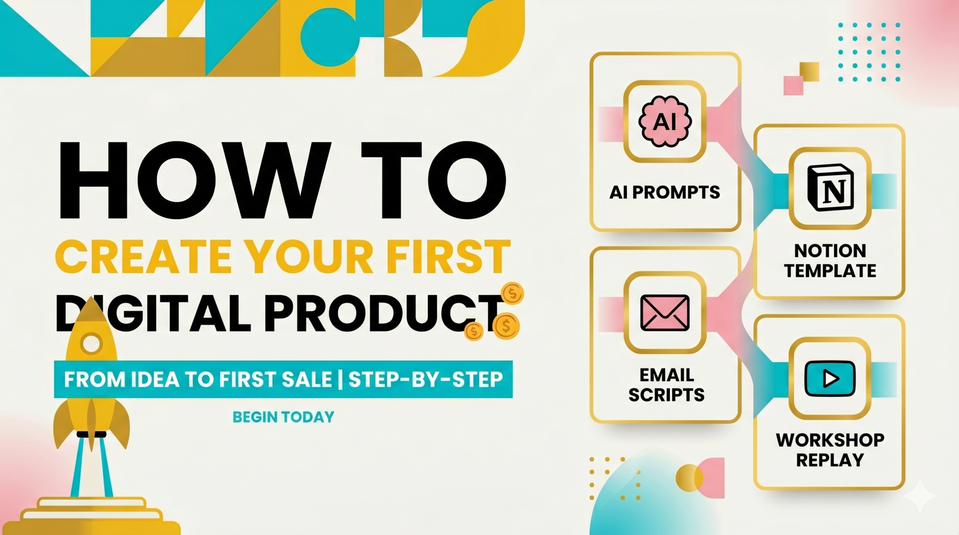 How to Create Your First Digital Product