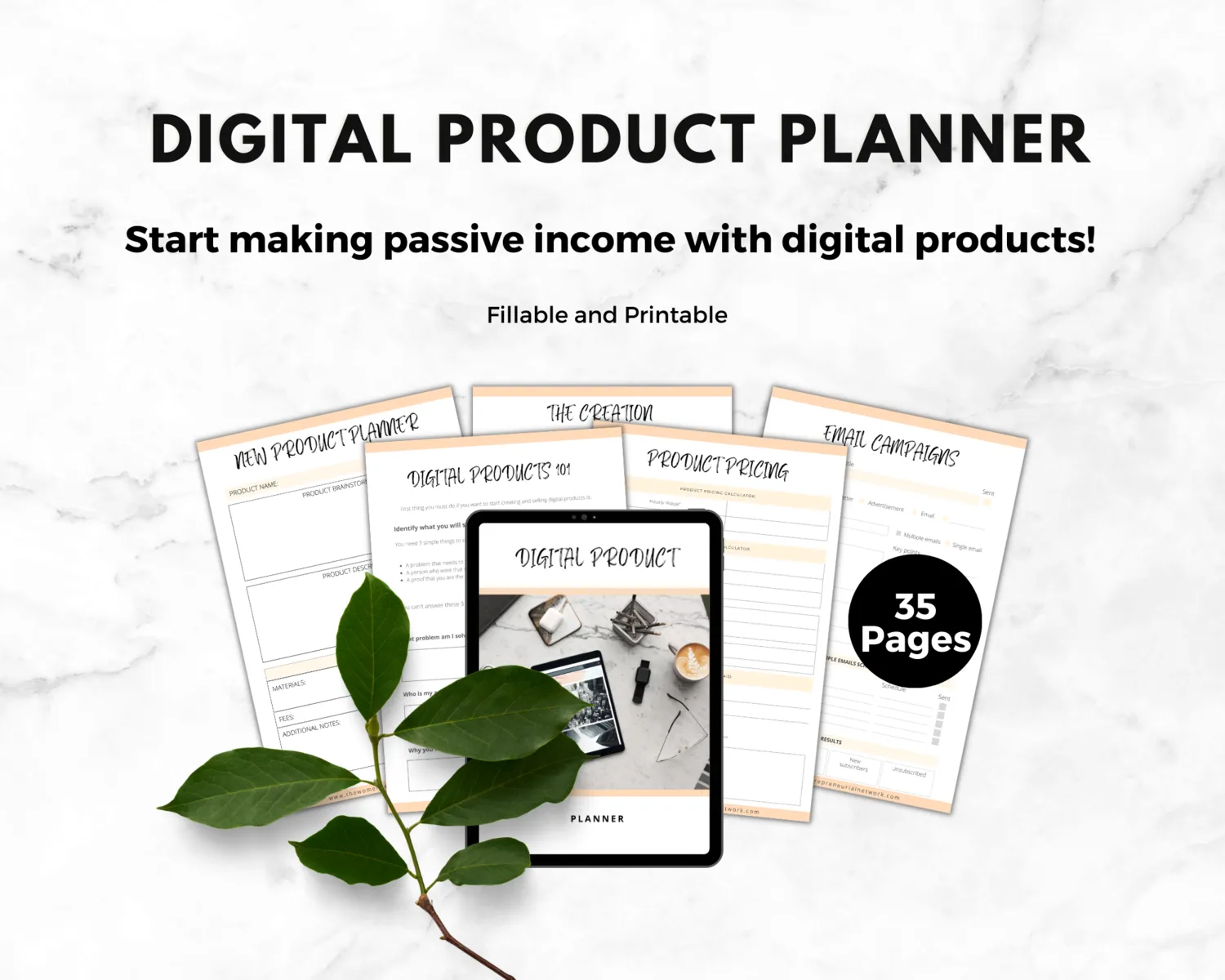 Digital Product Planner | Transform Your Ideas into Profitable Digital Ventures