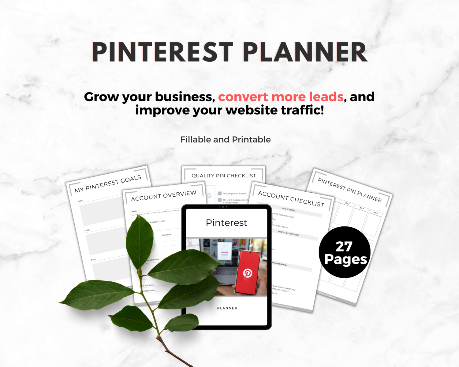 Pinterest Planner | Drive Traffic, Reach Your Audience, and Boost Your ...