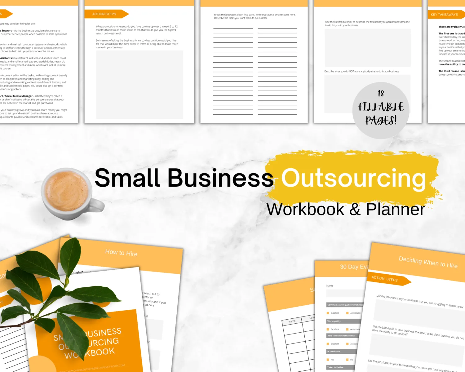 Strategic Outsourcing Workbook, Planner, and Guide for Business Efficiency