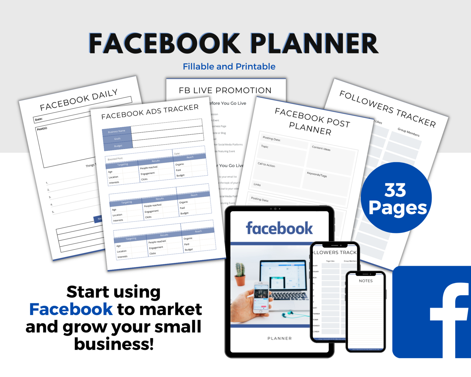business planner facebook