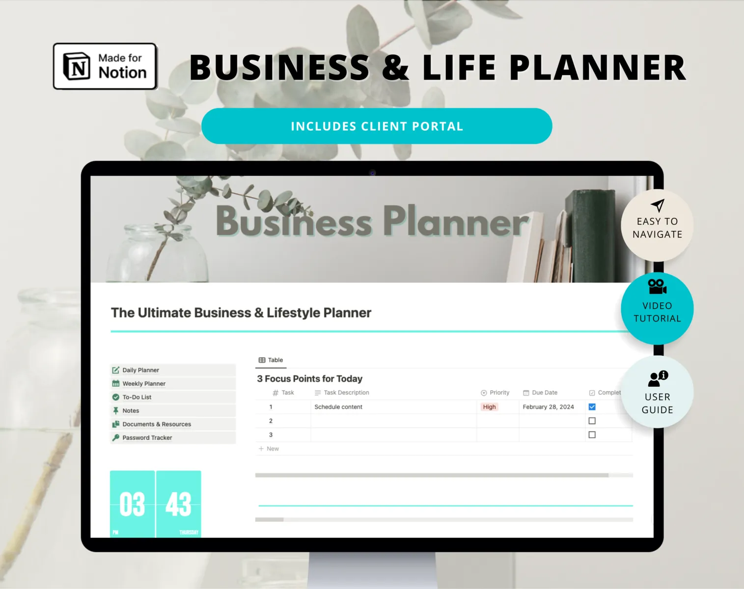 Ultimate Business and Life Planner