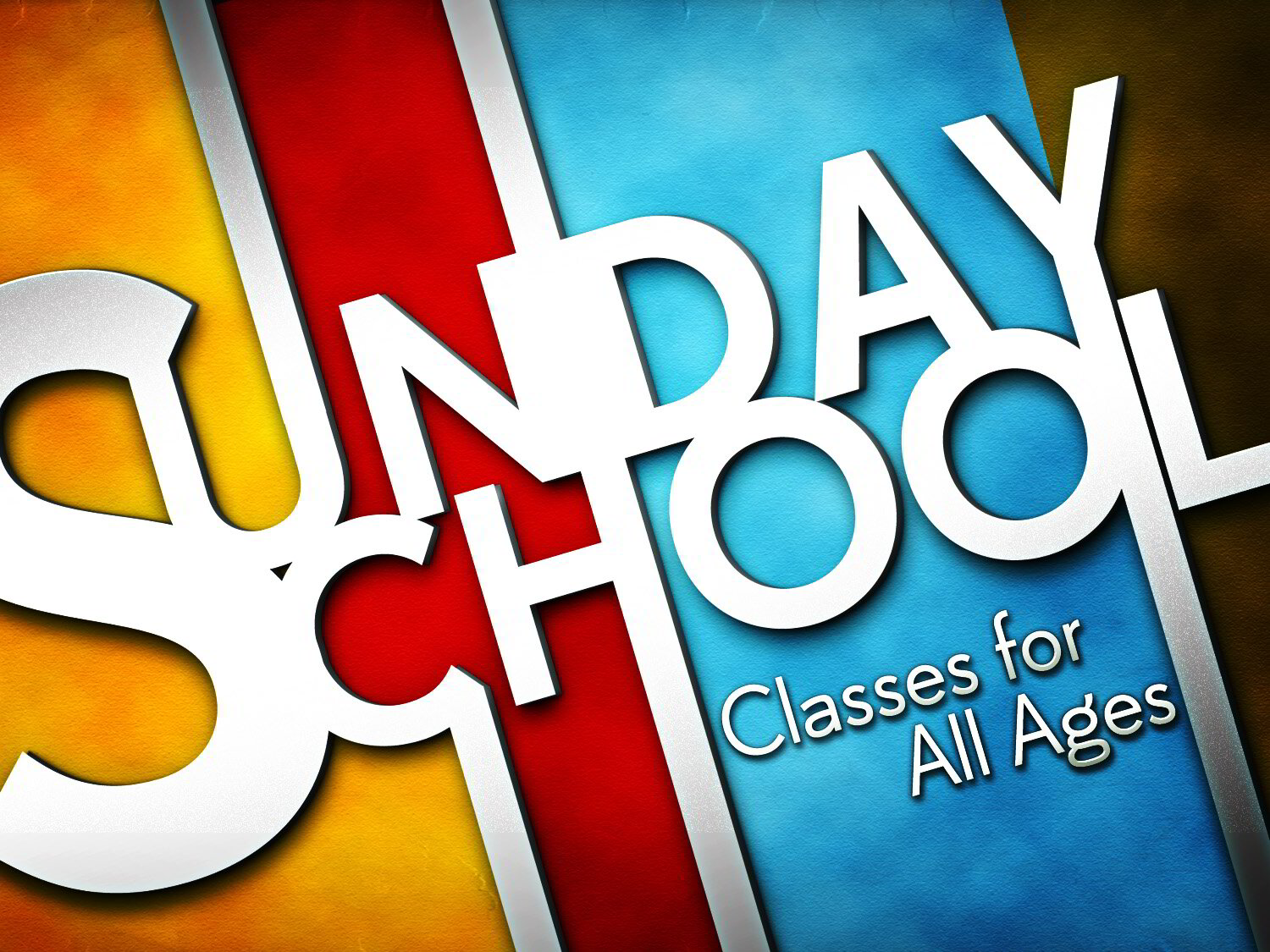 Sunday School Classes