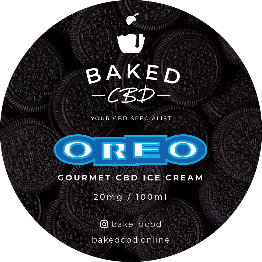 CBD Oreo Ice Cream 20mg