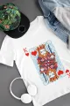 King and Queen of Hearts Couples T-Shirt