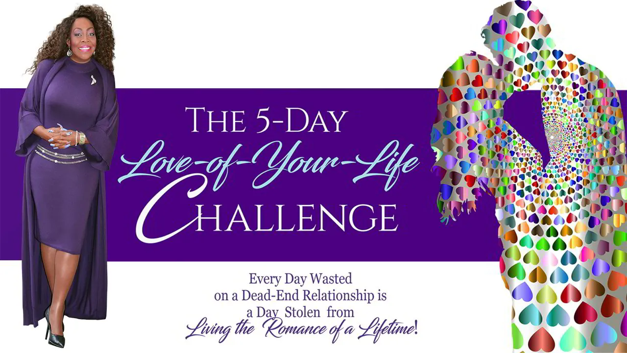 5-Day Love of Your Life Challenge Promo flyer