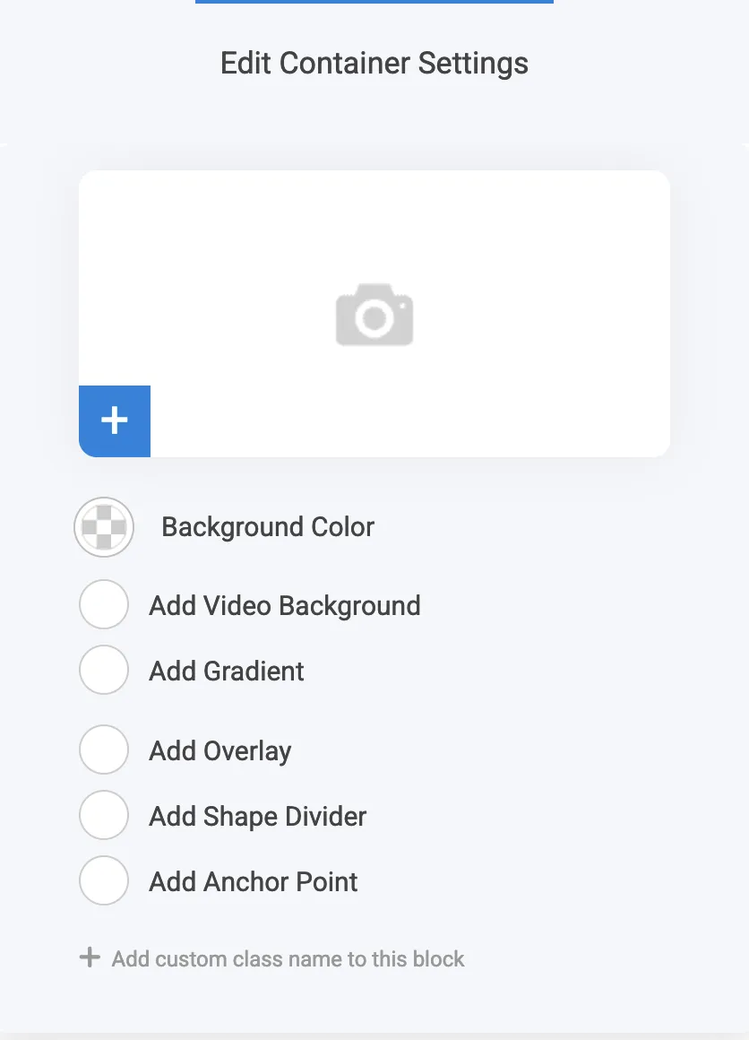 Container Widget