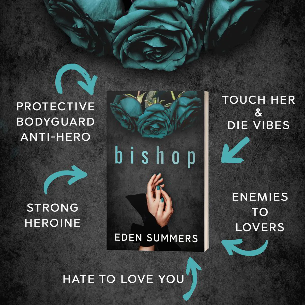 Signed Print Copy of Bishop - Discrete Cover (Hunting Her #9)