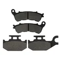 Road Passion Motorcycle Brake Pads for Suzuki UH125/UH200 Burgman 2007-2013 | Front & Rear Semi-Metallic Set