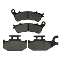 Road Passion Motorcycle Brake Pads for Suzuki UH125/UH200 Burgman 2007-2013 | Front & Rear Semi-Metallic Set