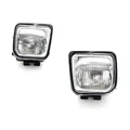 Honda Civic Front Fog Lights 1996-1998 | Square Halogen Lamp Assembly
