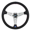 Universal 14 Inch 350mm Microfiber Leather JDM Deep Dish Racing Steering Wheel | Drift & Rally Sport