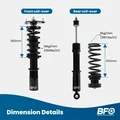 Full Adjustable Coilovers Lowering Suspension Kit for Scion xB 2004-2006 | Shocks & Absorbers