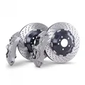 GT6 6-Piston Big Brake Kit for Hyundai Elantra, XG, Verna, Tiburon, Trajet, Starex, Santa Fe | 355-405mm Floating Rotor Disc Kit