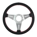 Universal 14 Inch 350mm Microfiber Leather JDM Deep Dish Racing Steering Wheel | Drift & Rally Sport