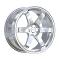 Forged Polished Chrome Volk Racing TE37 Wheels | 17–21 Inch Rims for BMW, Honda Accord, Toyota, JDM Cars
