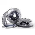 GT6 6-Piston Big Brake Kit for Hyundai Elantra, XG, Verna, Tiburon, Trajet, Starex, Santa Fe | 355-405mm Floating Rotor Disc Kit