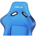 NRG FRP-300BL Fiber Glass Bucket Racing Seat with Foam Lumbar Cushions | Blue