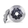 LIMITKAR GT6 6-Piston Big Brake Kit for Subaru Crosstrek, Impreza, WRX, STI, XV, Dias Wagon, Traviq | Front/Rear Upgrade with Rotors