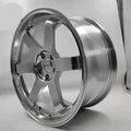 Forged Polished Chrome Volk Racing TE37 Wheels | 17–21 Inch Rims for BMW, Honda Accord, Toyota, JDM Cars