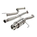 Steel Catback Exhaust System with 4.5" Round Muffler Tip for Honda Civic Coupe/Sedan 1992-2000
