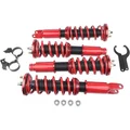 Coilover Height Adjustable Suspension Shocks Kit for Honda Civic 1988-2000, CRX 1988-1991, Acura Integra 1990-2001 | Lowering Spring Struts
