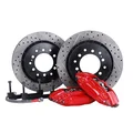 TSL F50 4-Piston Big Brake Kit for Mazda CX-3 CX-5 CX-9 Mazda 3/6 MX-5 | 330mm 355mm 380mm Rotor Options
