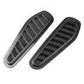 Universal Carbon Fiber Air Flow Hood Scoop | Decorative Intake Bonnet Vent Cover