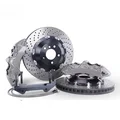 LIMITKAR GT6 6-Piston Big Brake Kit for Subaru Crosstrek, Impreza, WRX, STI, XV, Dias Wagon, Traviq | Front/Rear Upgrade with Rotors