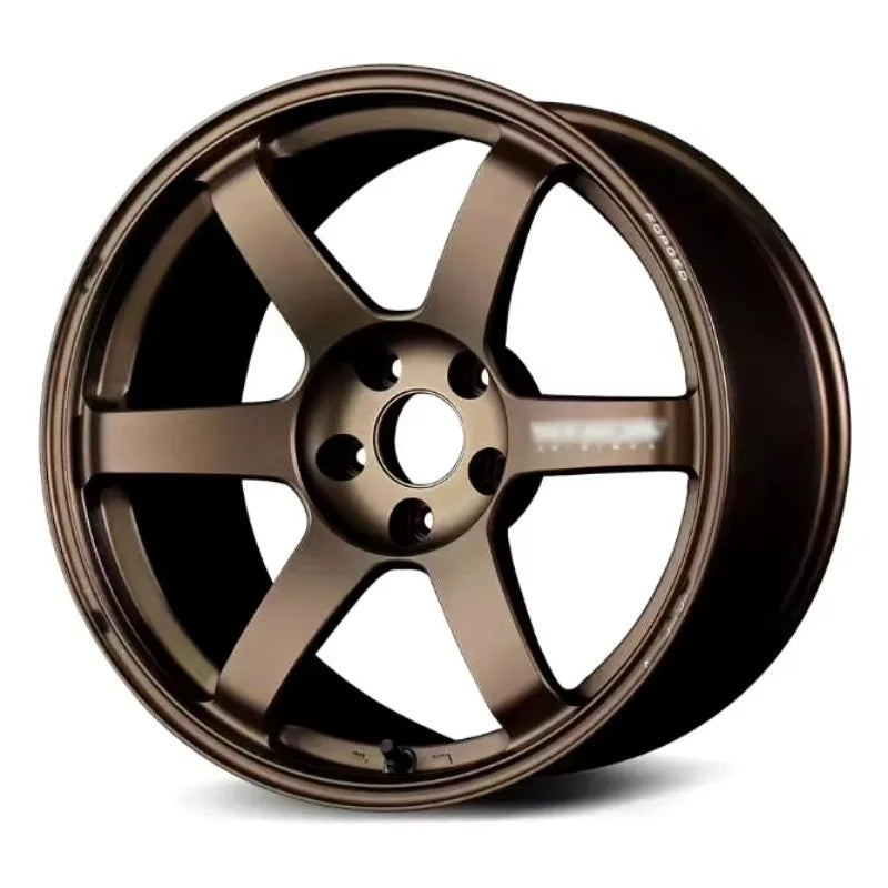 Flow Forming 18 Inch Volk Racing TE37 Bronze Wheels | Tesla Model 3, JDM Performance Rims