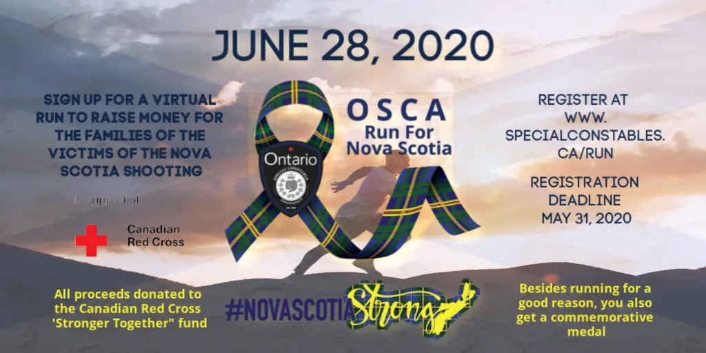 OSCA Virtual Run For Nova Scotia