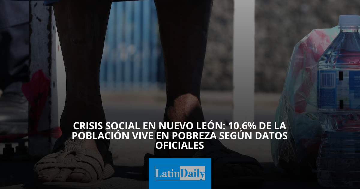 Crisis Social en Nuevo León: 10.6% de la Población Vive en Pobreza ...