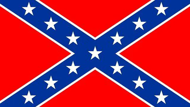 America Confederate Desk Flags