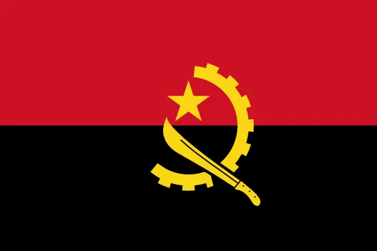 Angola Desk Flags