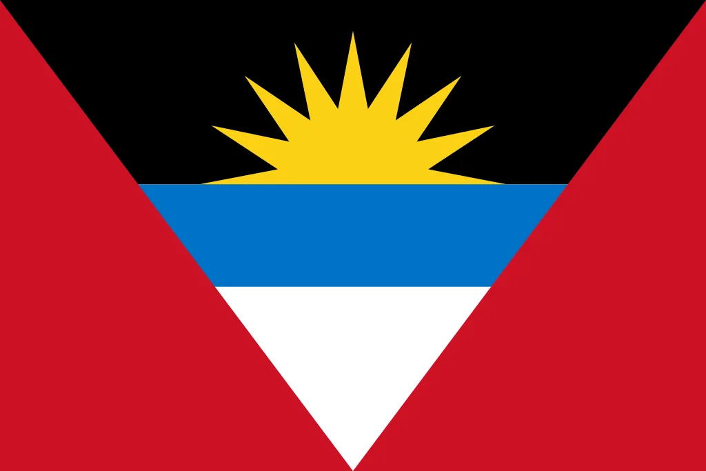 Antigua and Barbuda Desk Flags
