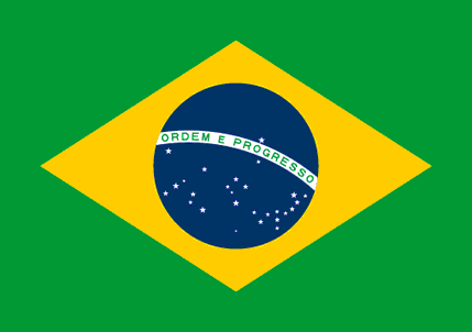 Brazil Desk Flags