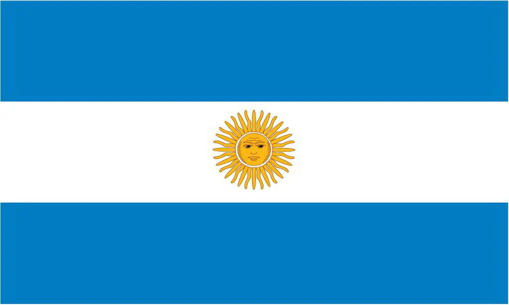 Argentina Desk Flags
