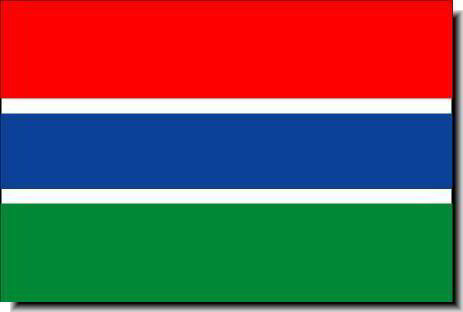 Gambia Country Flag