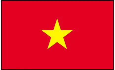 Vietnam Desk Flag