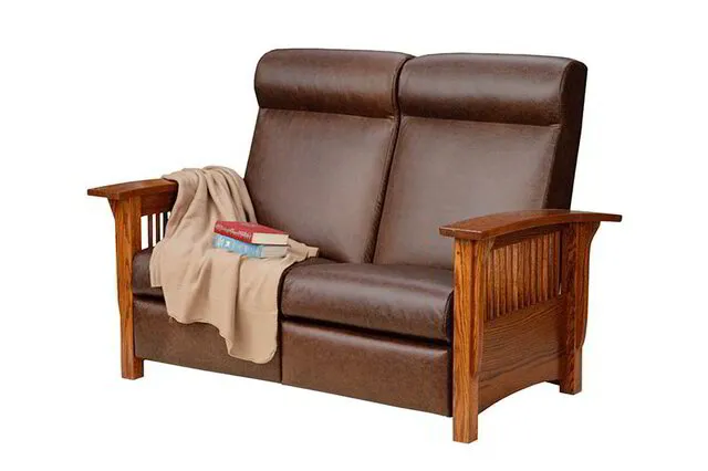 Mission Recliner Love Seat