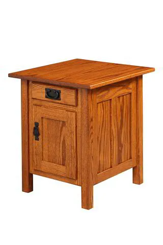 Paneled Mission End Table